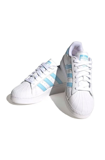 Tênis Adidas Superstar XLG Branco/Azul IF3003 - NewSkull
