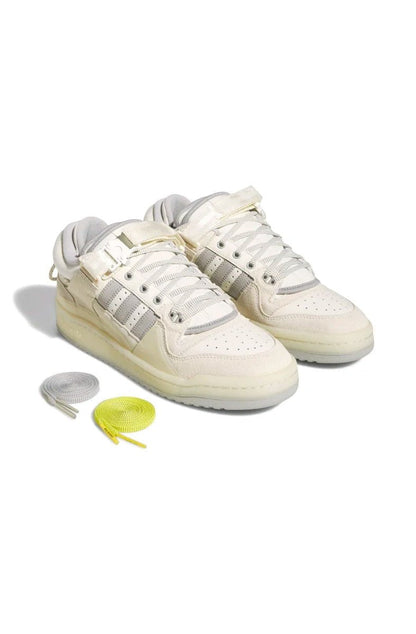Tênis Adidas x Bad Bunny Forum Buckle Low Last White - NewSkull