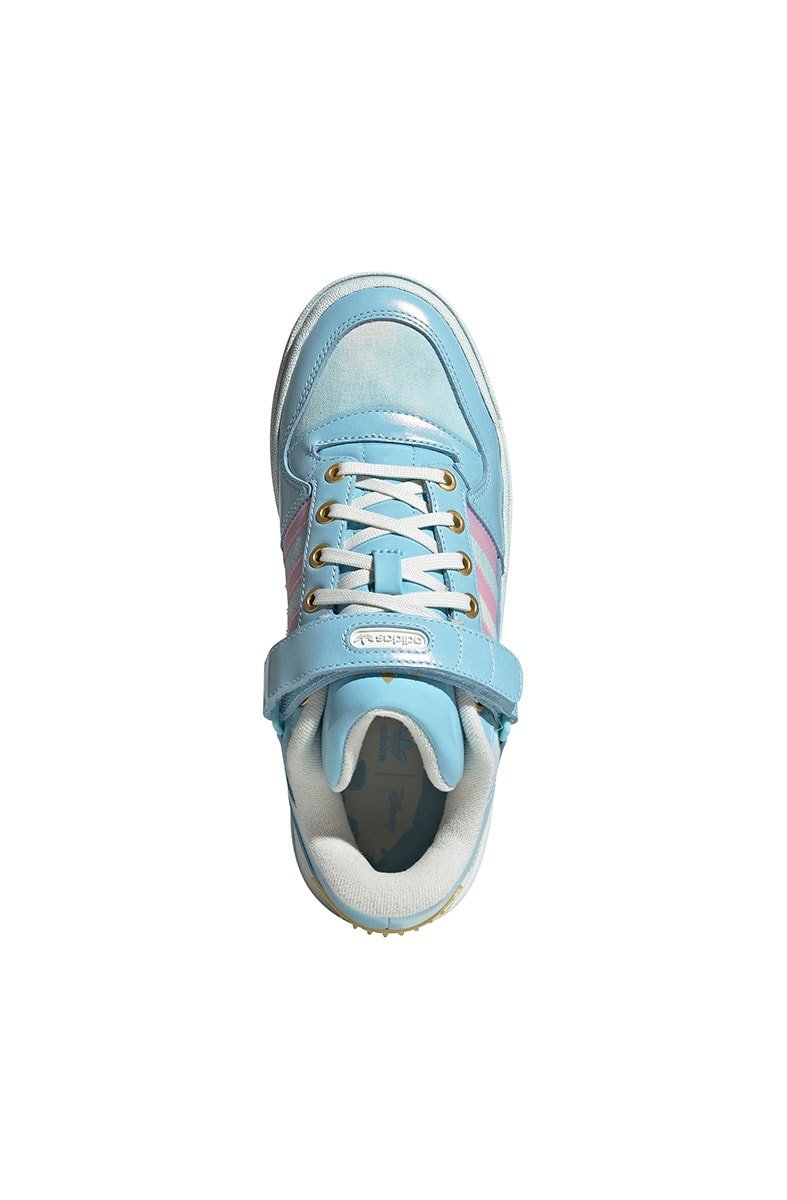 Tênis Adidas x Disney Forum Tripleplatforum Low Azul/Rosa - NewSkull