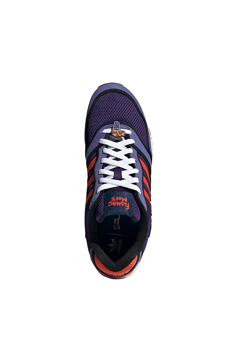 Tênis Adidas ZX 1000 The Simpsons Flaming Moes Roxo/Vermelho - NewSkull