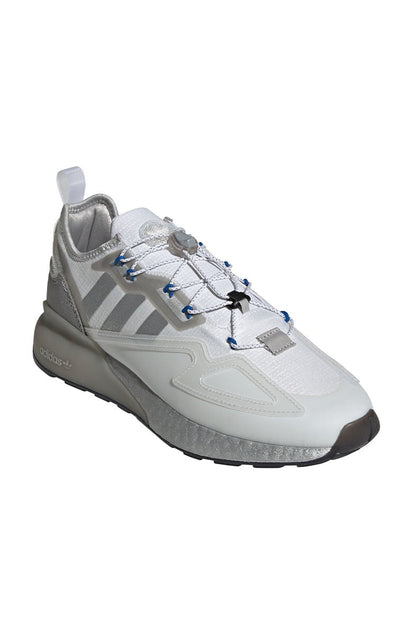 Tênis Adidas ZX 2K Boost Branco/Cinza - NewSkull