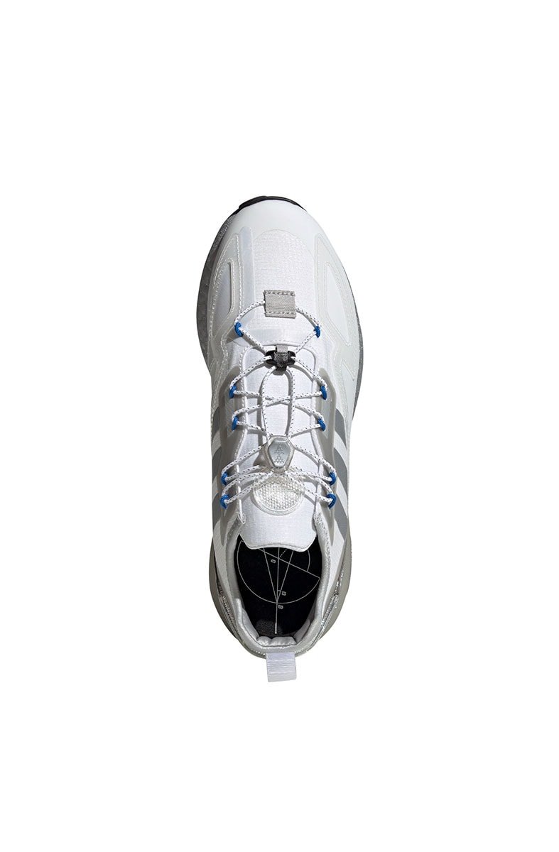 Tênis Adidas ZX 2K Boost Branco/Cinza - NewSkull