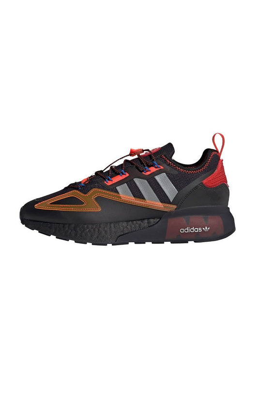 Tênis Adidas ZX 2K Boost Preto/Laranja - NewSkull
