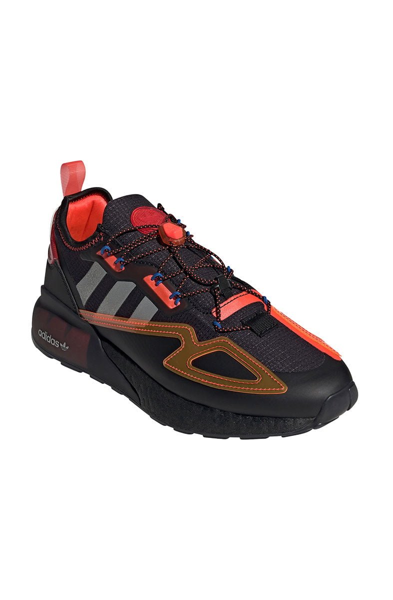 Tênis Adidas ZX 2K Boost Preto/Laranja - NewSkull