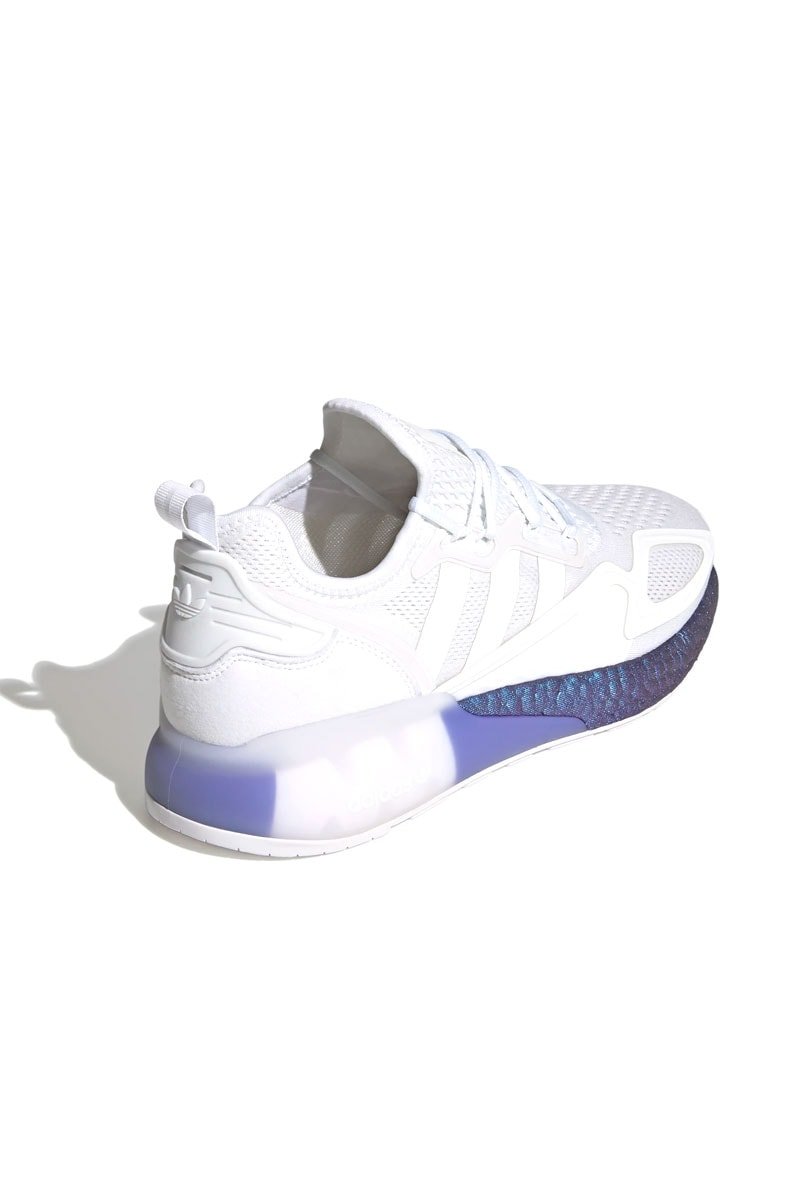 Tênis Adidas ZX 2k Fuse Boost Branco/Azul - NewSkull