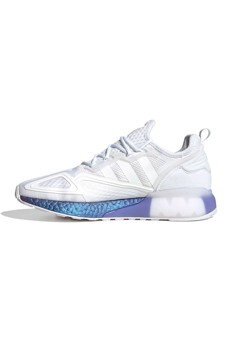 Tênis Adidas ZX 2k Fuse Boost Branco/Azul - NewSkull