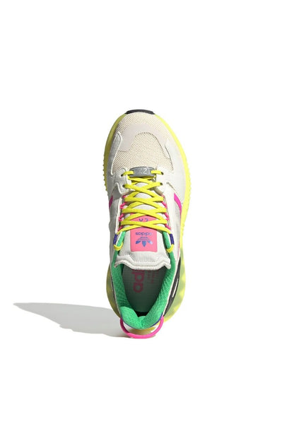 Tênis Adidas Zx 5k Boost Bege/Amarelo - NewSkull