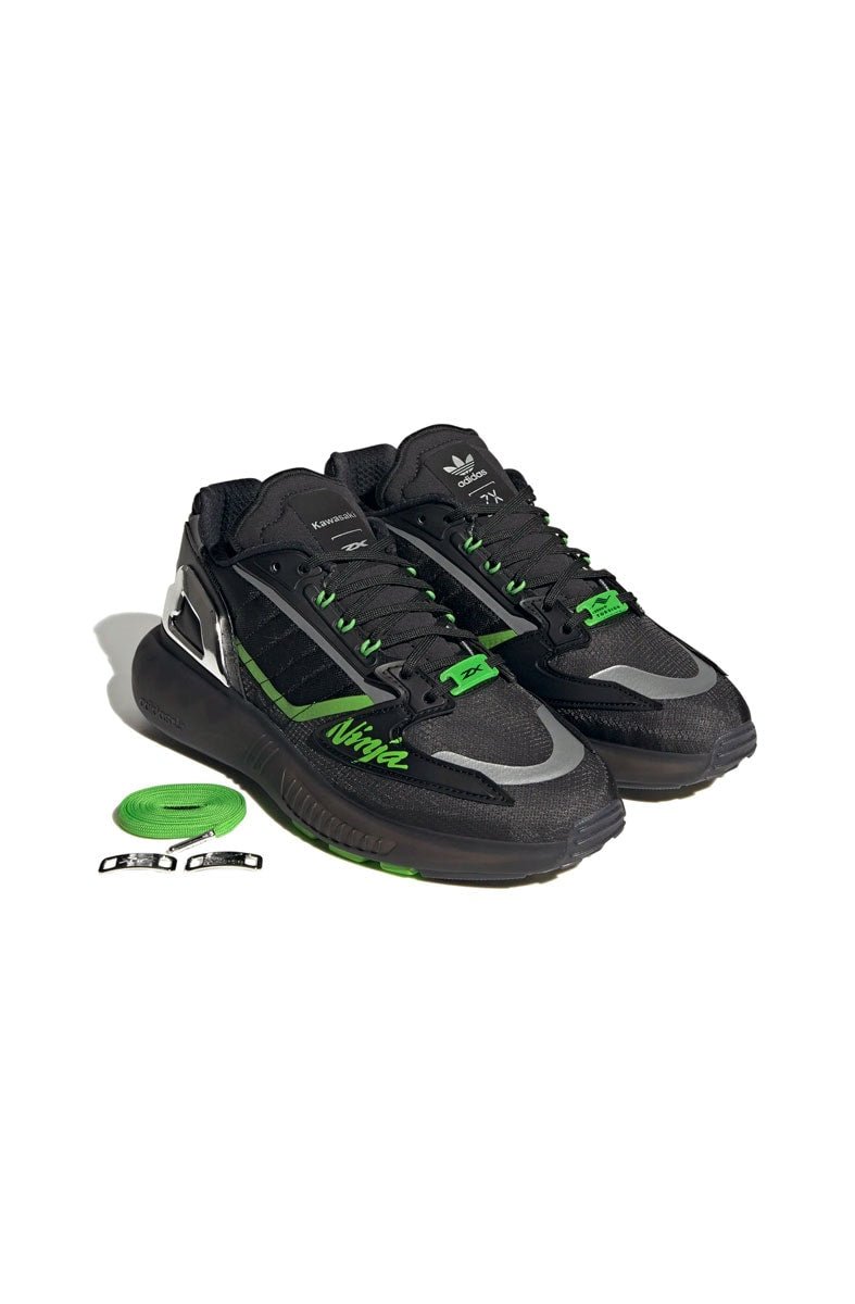 Tênis Adidas Zx 5k Boost Kawasaki Ninja Preto/Verde - NewSkull