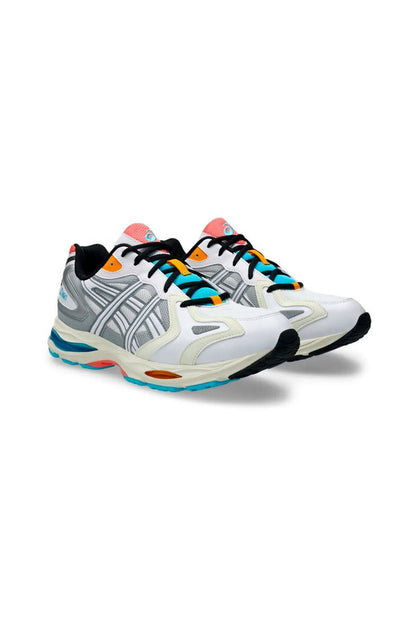 Tênis ASICS K1011 Unissex Branco/Prata 1203A603 - 100 - NewSkull