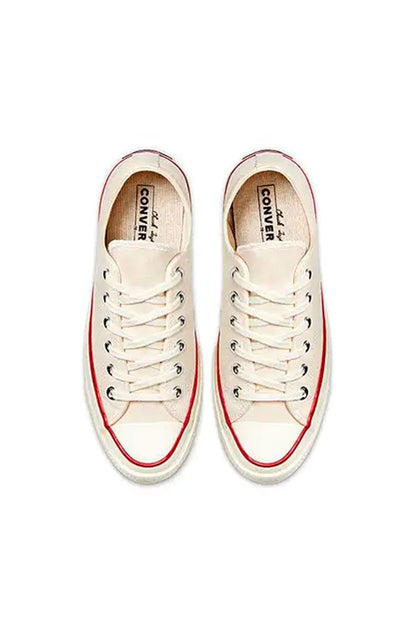 Tênis Converse Chuck Taylor All - Star 70 Vintage Low Bege/Branco/Amendoa - NewSkull