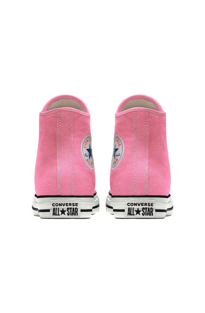 Tênis Converse Chuck Taylor All Star High Rosa/Branco - NewSkull
