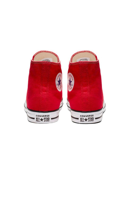 Tênis Converse Chuck Taylor All Star High Vermelho/Branco - NewSkull