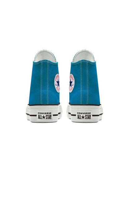 Tênis CONVERSE Chuck Taylor ALL STAR Lift Plataforma High Azul/Acido - NewSkull