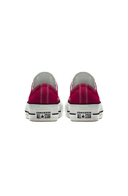 Tênis CONVERSE Chuck Taylor ALL STAR Lift Plataforma Low Bordo/Burgundy - NewSkull