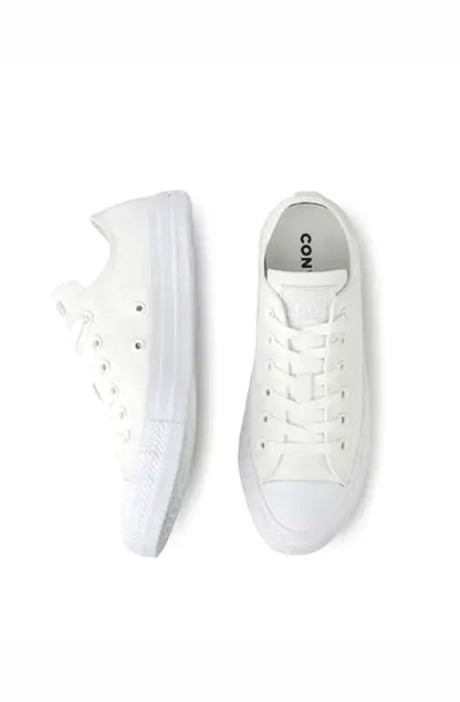 Tênis Converse Chuck Taylor All Star Low Branco/Branco - NewSkull
