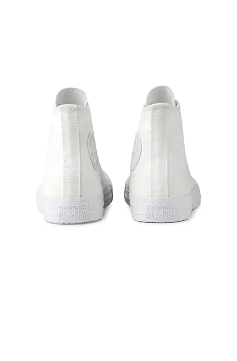 Tênis Converse Chuck Taylor All Star Monochrome Canvas Branco/Branco - NewSkull
