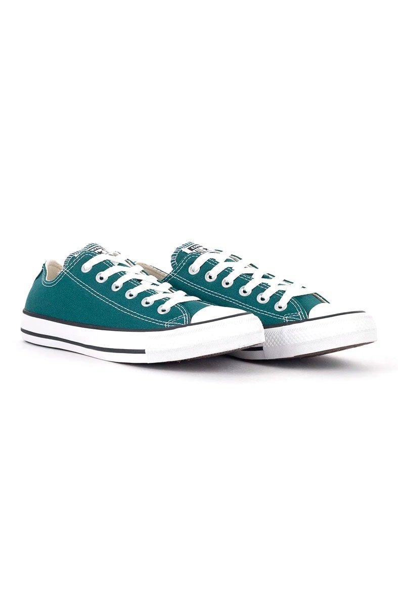 Tênis Converse Chuck Taylor All Star Ox Seasonal Verde/Branco - NewSkull