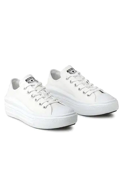 Tênis Converse Chuck Taylor All - Star Plataforma Lift Move Branco/Branco CT15920002 - NewSkull