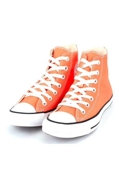 Tênis Converse Chuck Taylor All Star Seasonal Hi Colors Laranja/Branco - NewSkull
