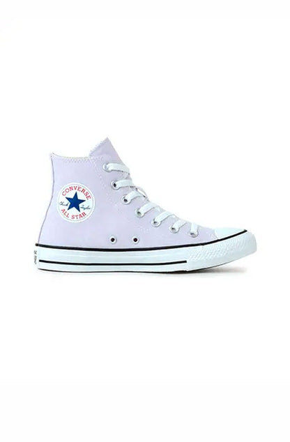 Tênis Converse Chuck Taylor All Star Seasonal Hi Colors Lilas/Branco - NewSkull