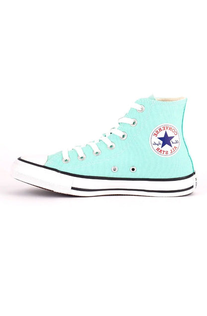 Tênis Converse Chuck Taylor All Star Seasonal Hi Colors Verde Água/Branco - NewSkull