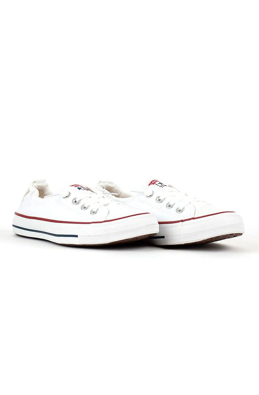 Tênis Converse Chuck Taylor All Star Shoreline Ox Branco/Bordo - NewSkull