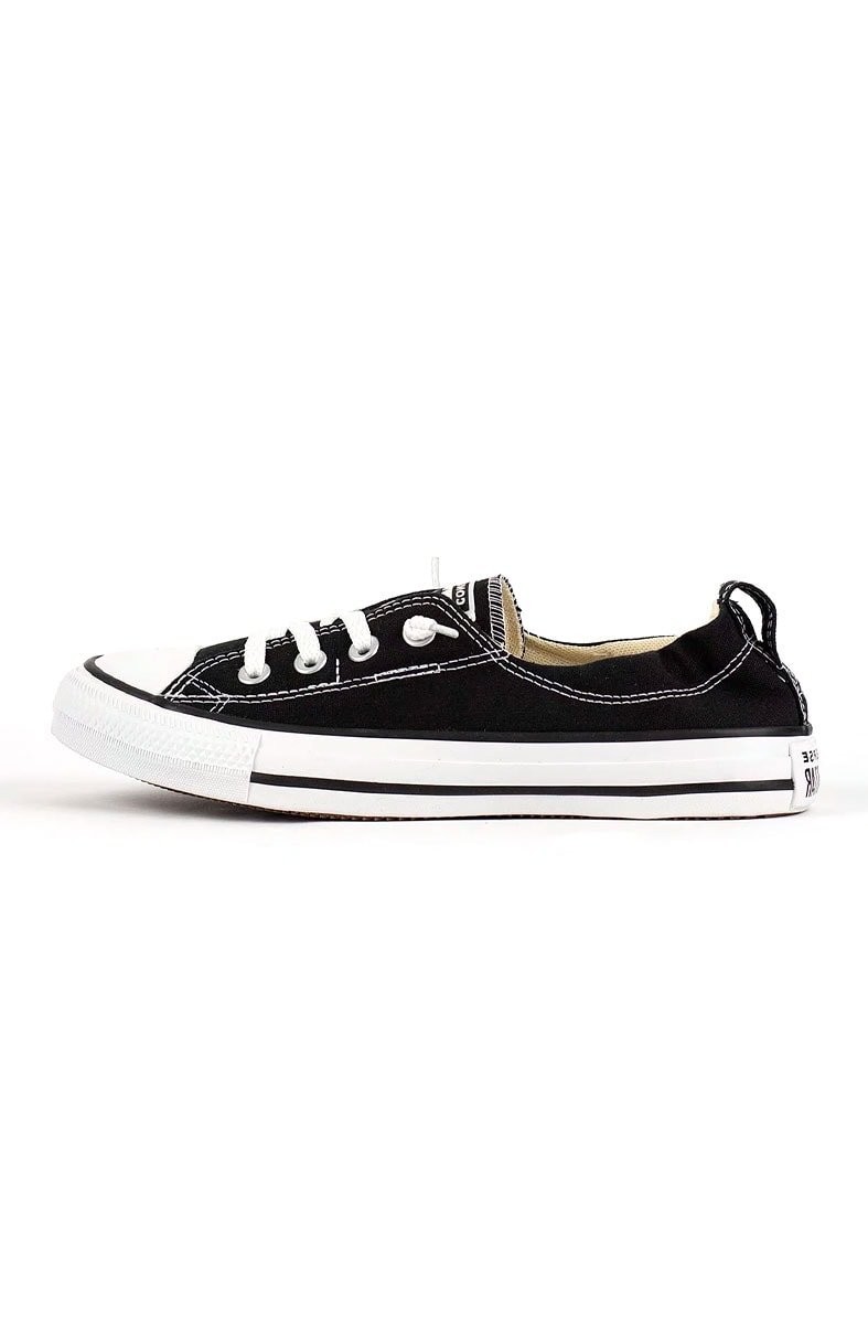 Tênis Converse Chuck Taylor All Star Shoreline Ox Preto/Branco - NewSkull