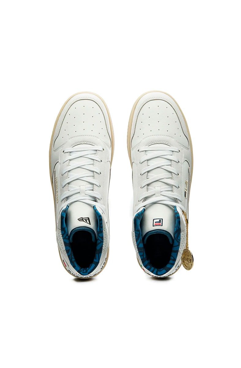 Tênis Fila FX - 33 x New Era Branco/Bege/Azul F01L00267 - 150 - NewSkull