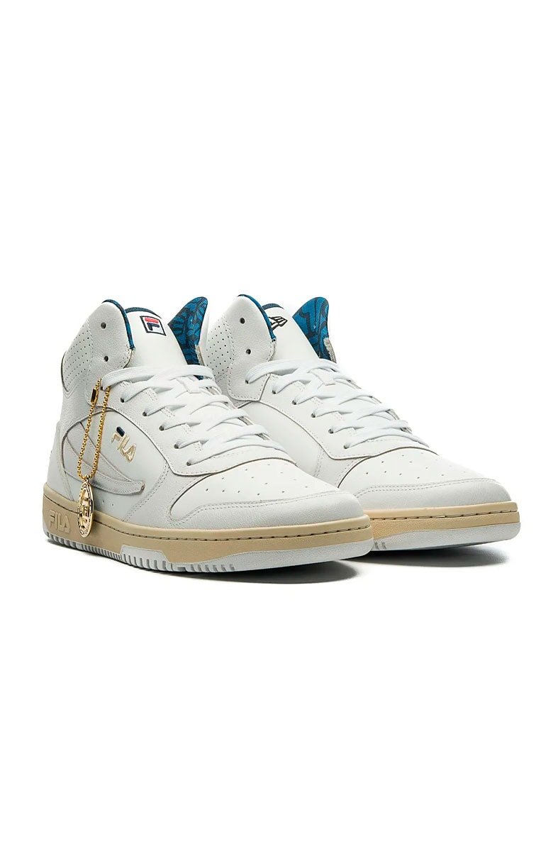 Tênis Fila FX - 33 x New Era Branco/Bege/Azul F01L00267 - 150 - NewSkull