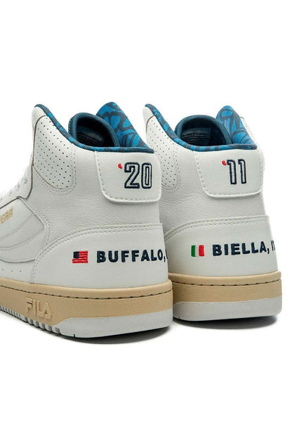 Tênis Fila FX - 33 x New Era Branco/Bege/Azul F02L00314 - 150 - NewSkull