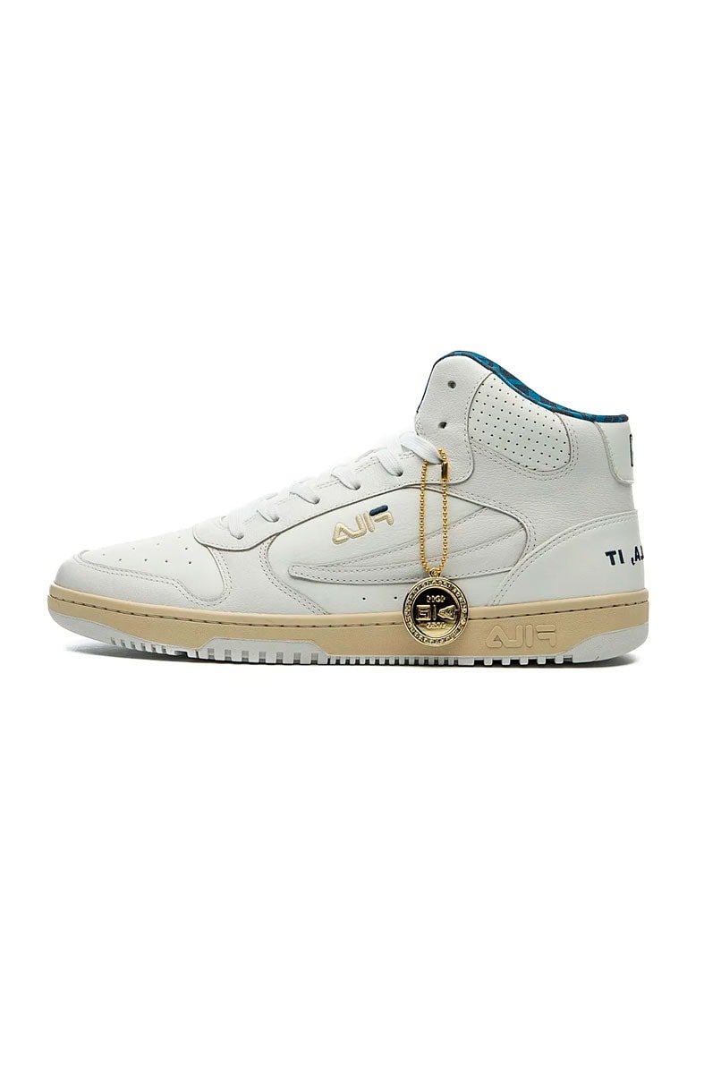 Tênis Fila FX - 33 x New Era Branco/Bege/Azul F02L00314 - 150 - NewSkull