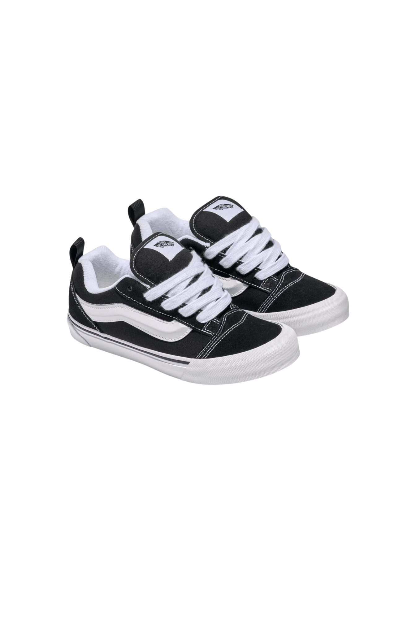 Tênis Knu Skool Infantil Preto/Branco VN000CYU6BT - NewSkull