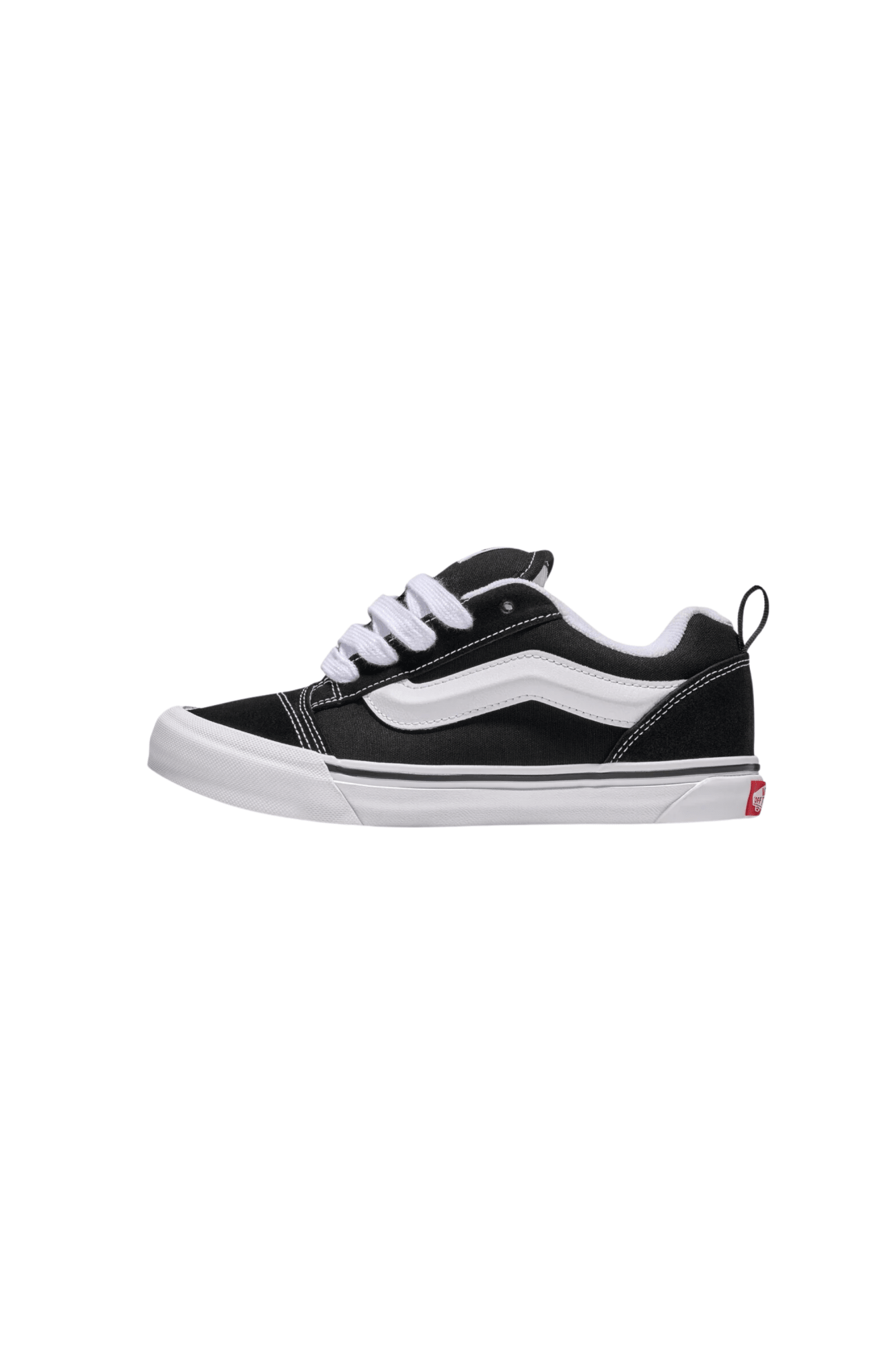 Tênis Knu Skool Infantil Preto/Branco VN000CYU6BT - NewSkull