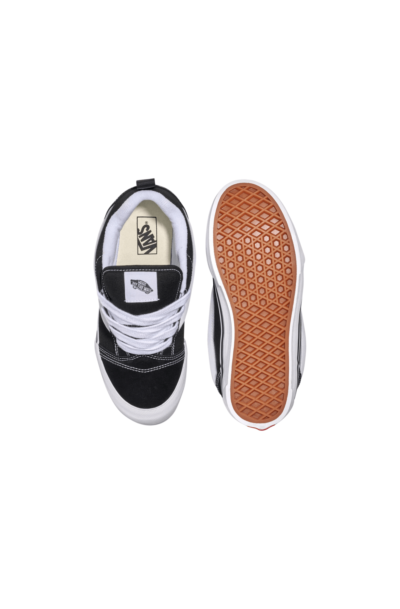 Tênis Knu Skool Infantil Preto/Branco VN000CYU6BT - NewSkull