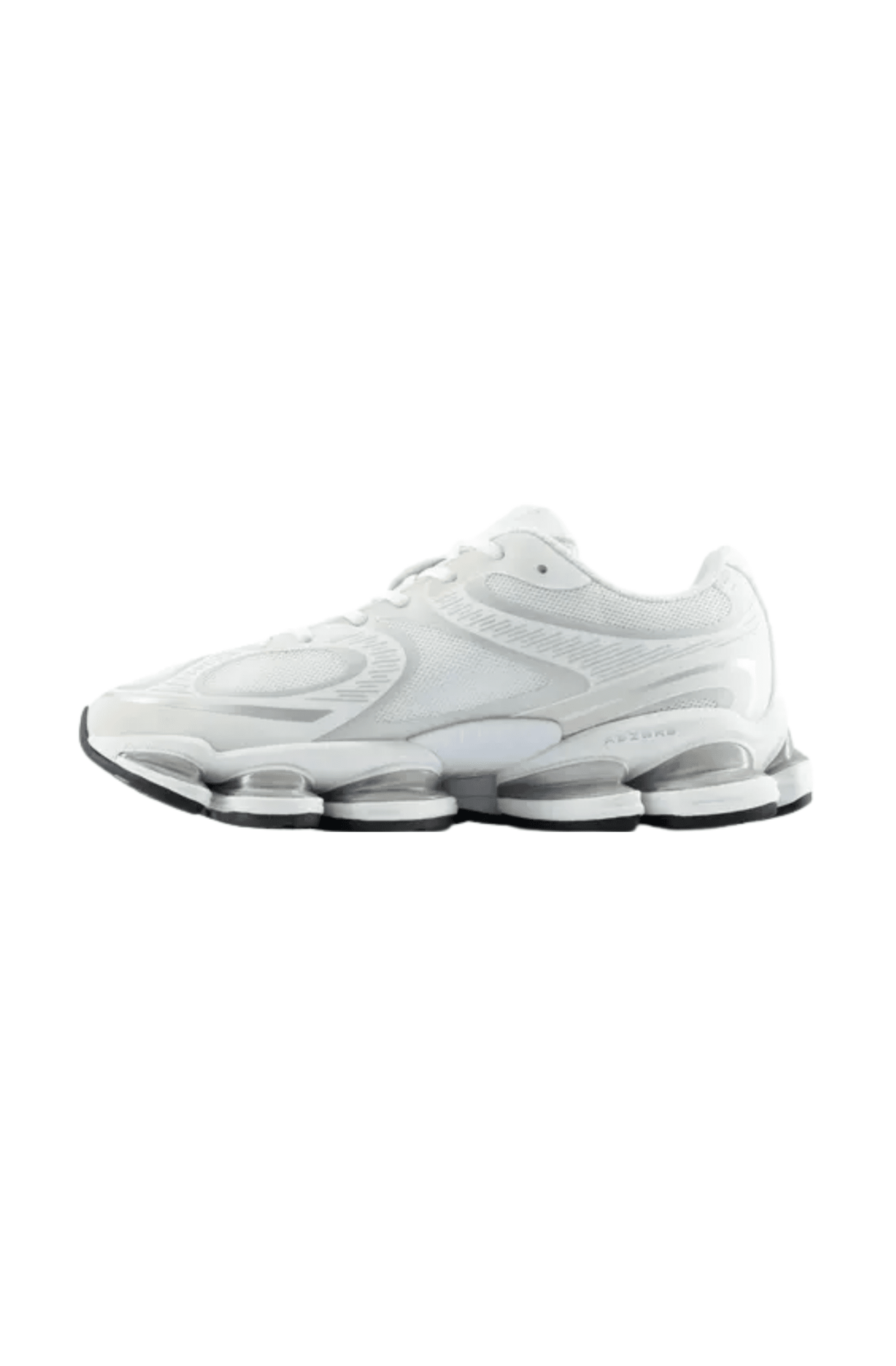 Tênis New Balance 2000 Absorb Unissex Branco/Prata U20004GM - NewSkull