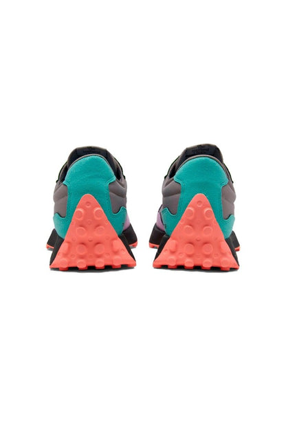 Tênis New Balance 327 MS327EZ Cinza/Verde/Rosa - NewSkull