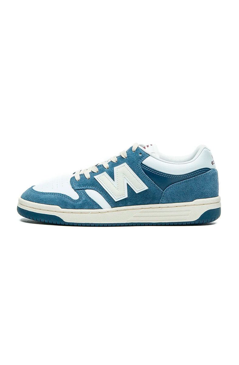 Tênis New Balance 480 Low Unissex Azul Marinho/Branco BB480LKQ - NewSkull