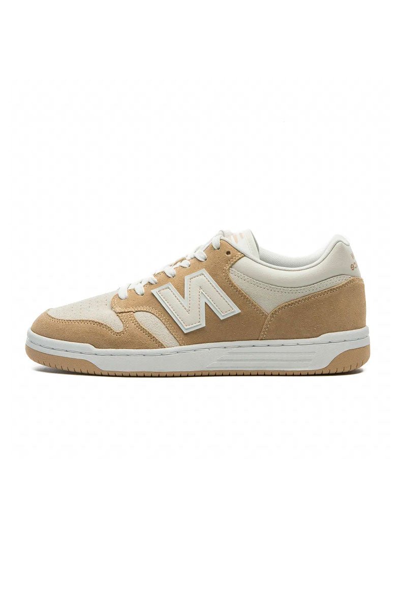Tênis New Balance 480 Low Unissex Bege/Creme BB480LJA - NewSkull