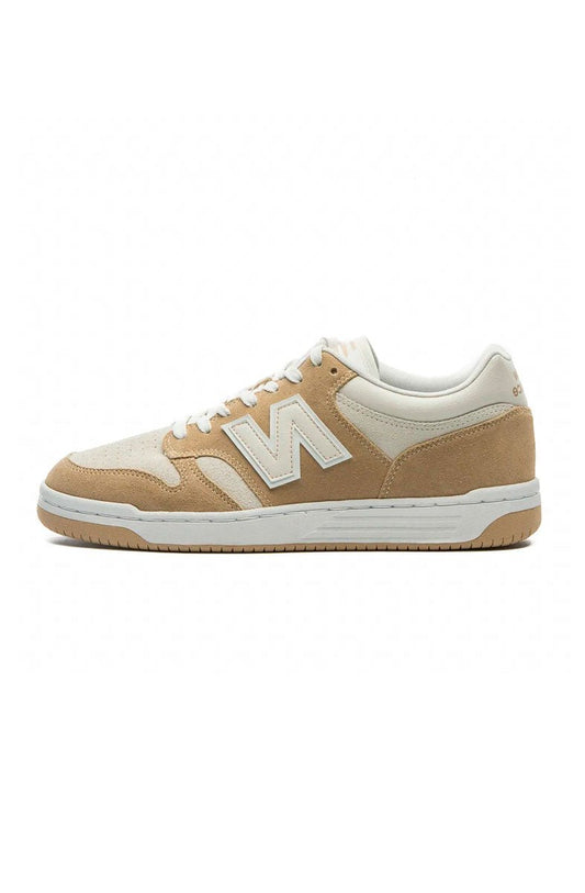 Tênis New Balance 480 Low Unissex Bege/Creme BB480LJA - NewSkull