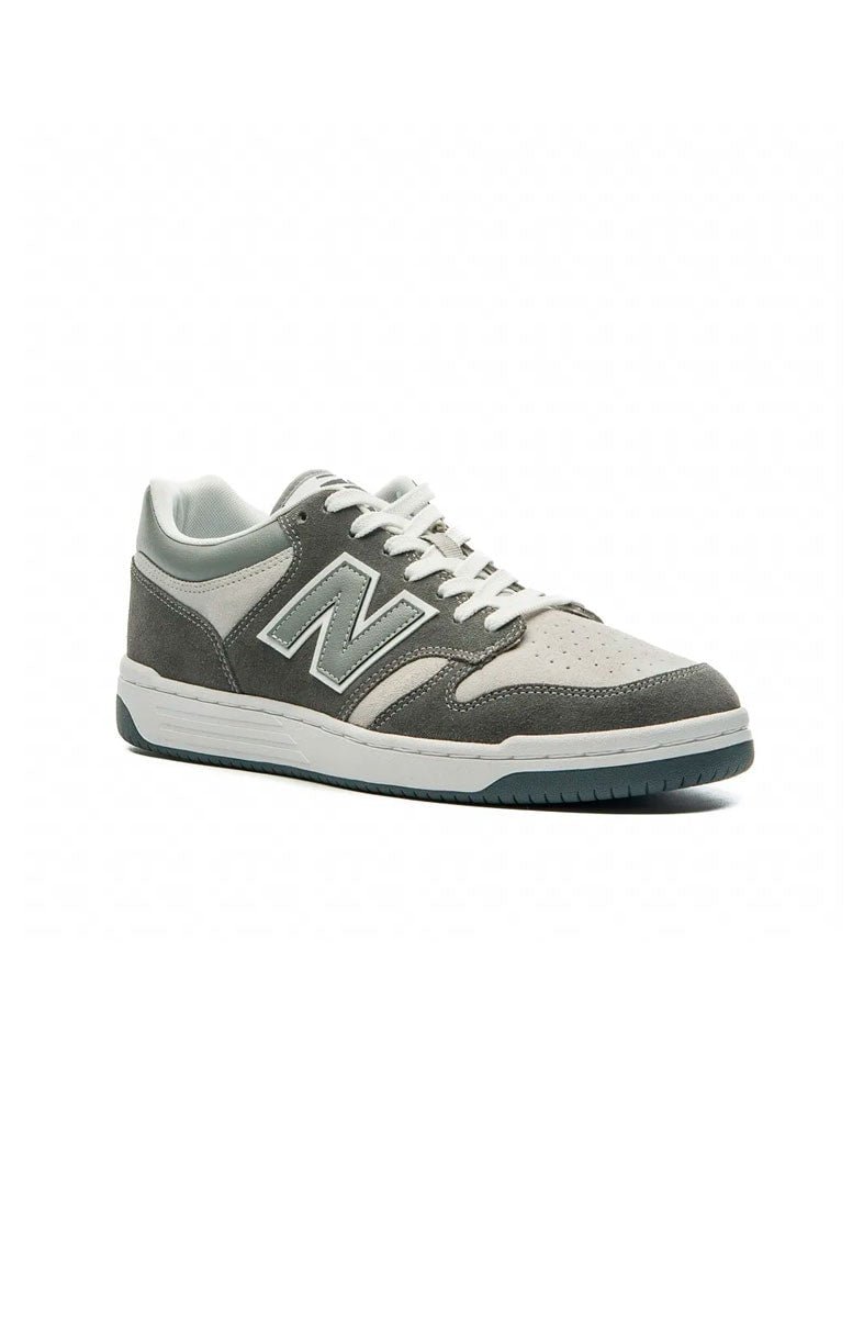 Tênis New Balance 480 Low Unissex Grafite/Branco BB480LJC