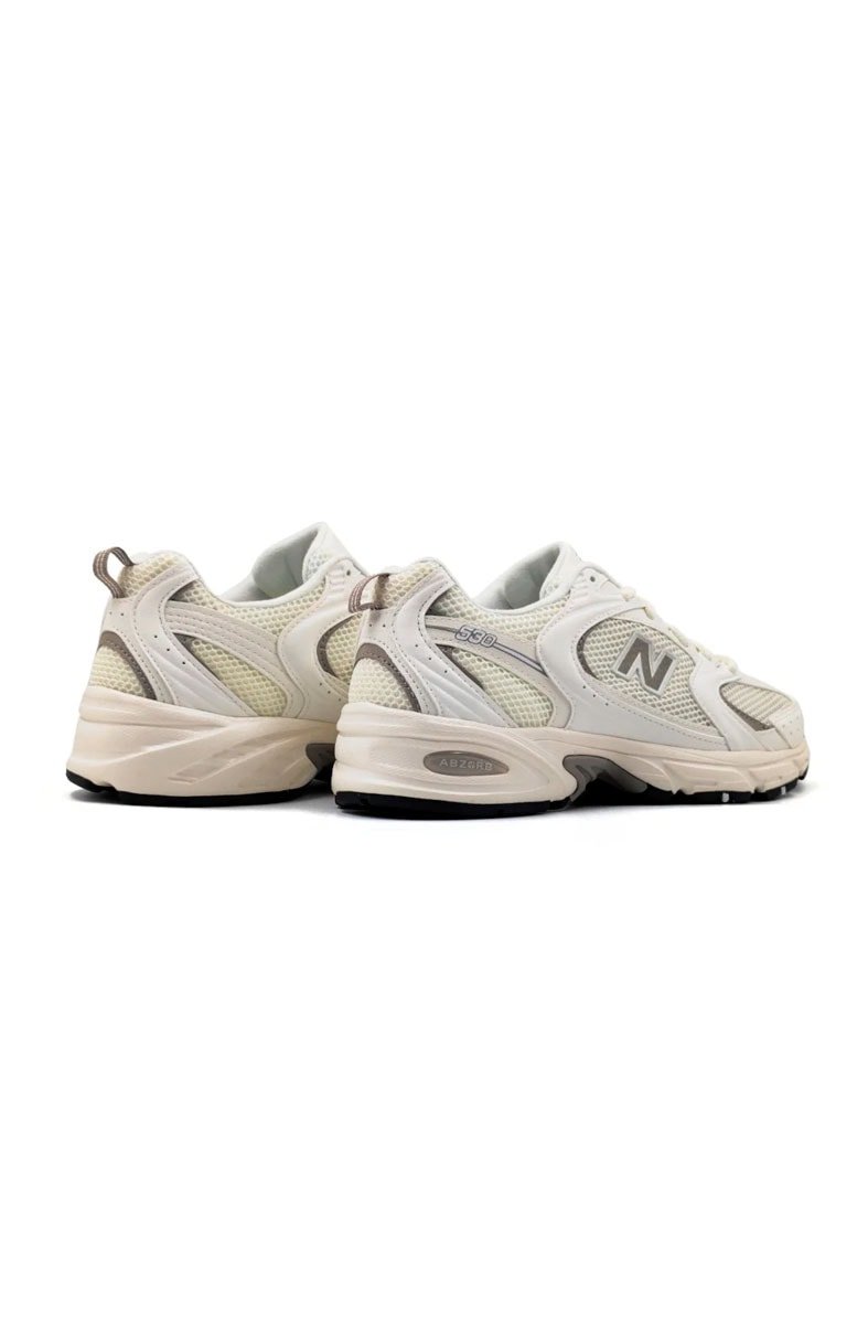 Tênis New Balance 530 Branco/Marrom Claro U530CSB - NewSkull