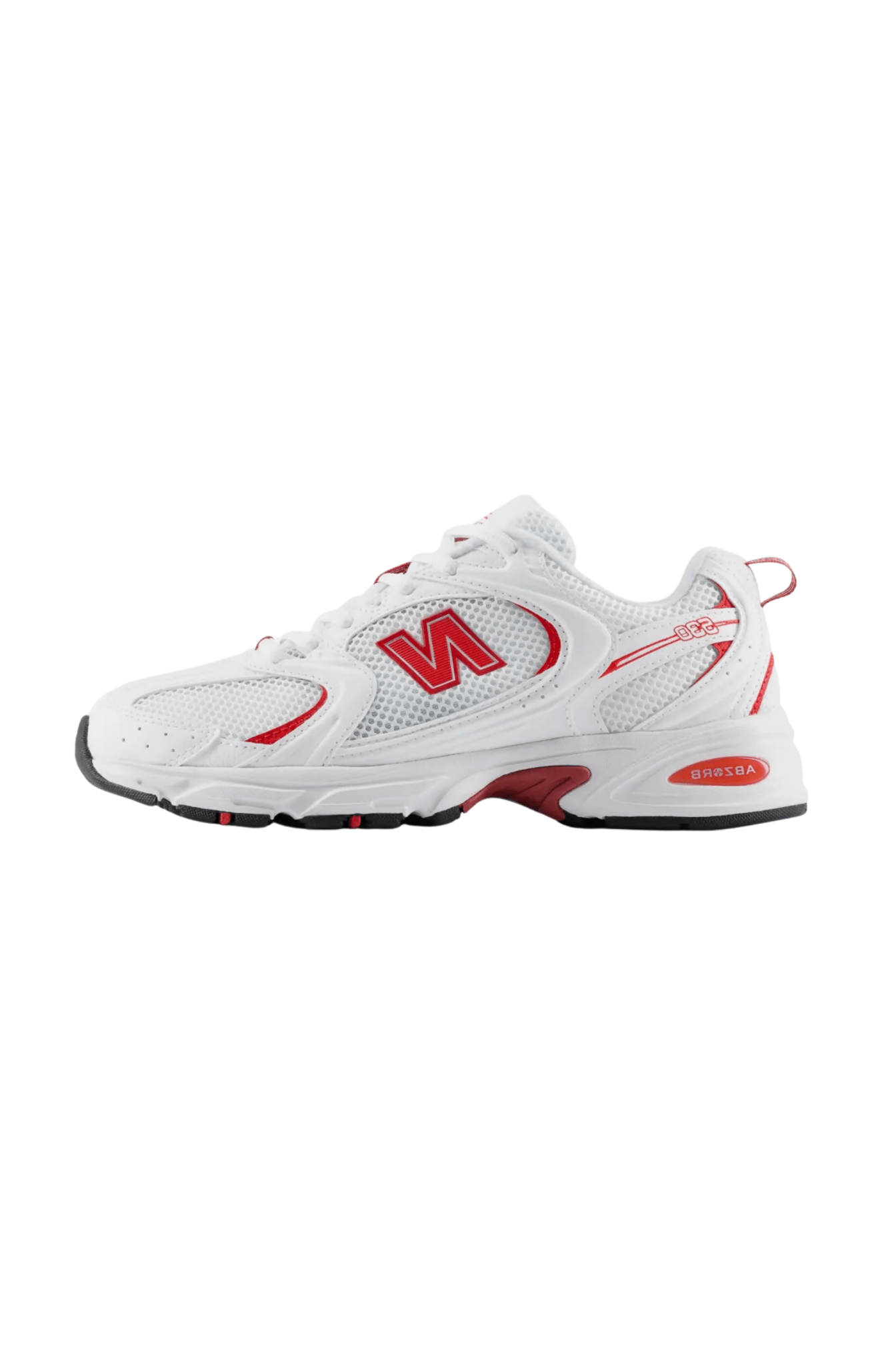Tênis New Balance 530 Branco/Vermelho U53053T - NewSkull