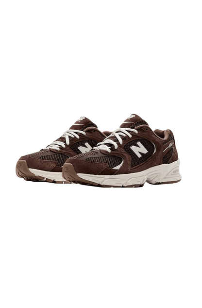 Tênis New Balance 530 Marrom/Branco U5306VJ - NewSkull
