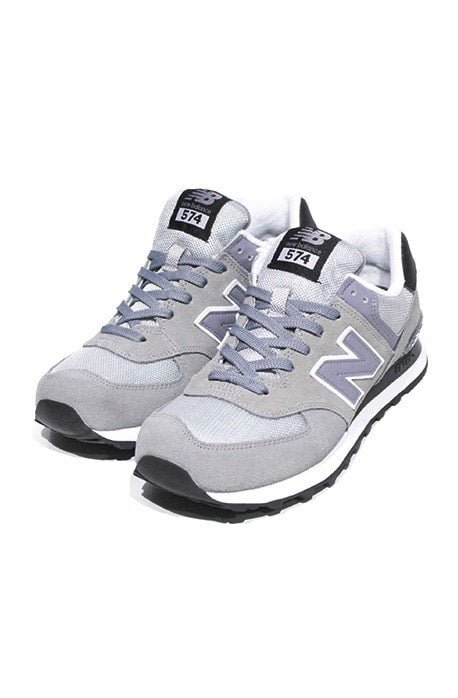 Tênis New Balance 574 Cinza Gray/Steel/Black - NewSkull