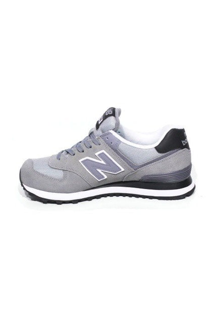Tênis New Balance 574 Cinza Gray/Steel/Black - NewSkull