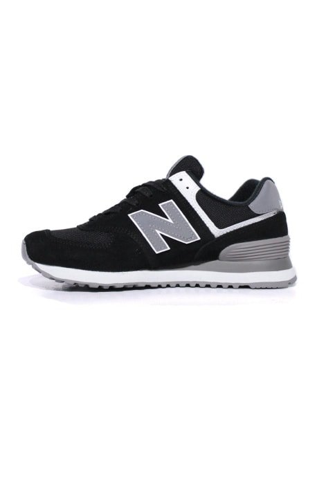 Tênis New Balance 574 Preto Feminino - NewSkull