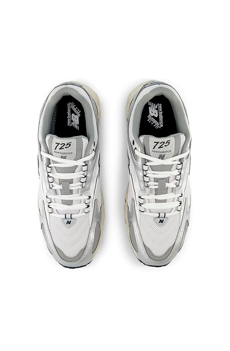 Tênis New Balance 725V1 Unissex Branco/Cinza Metalizado ML725CG - NewSkull