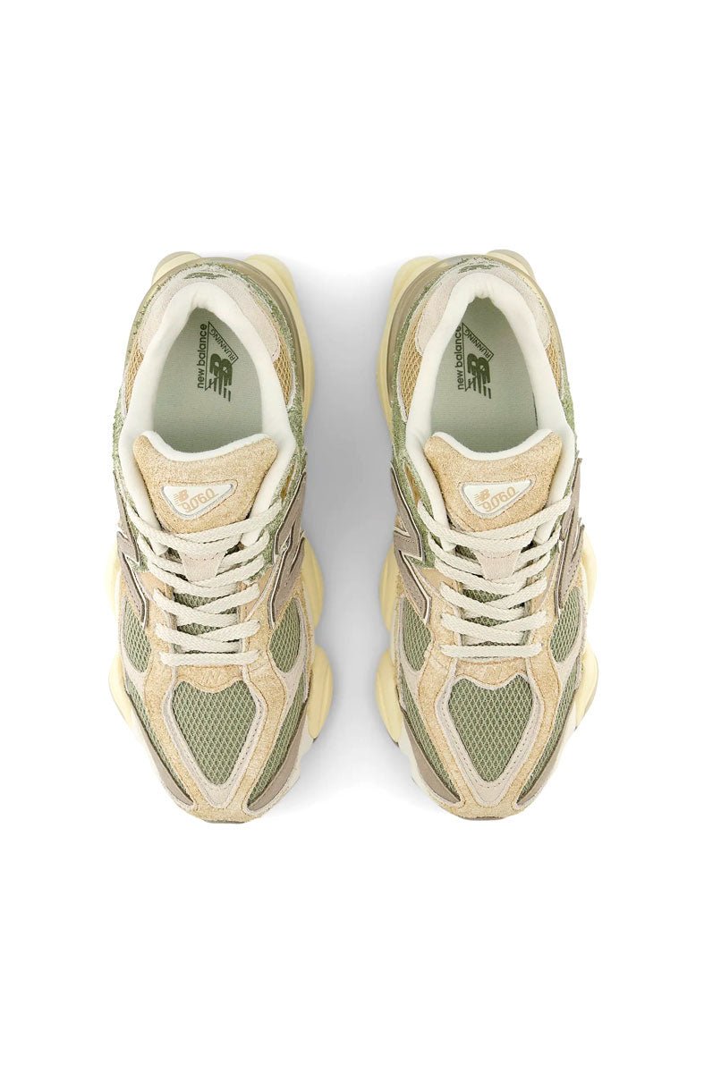 Tênis New Balance 9060 Unissex Bege/Verde/Marrom U9060NTC - NewSkull