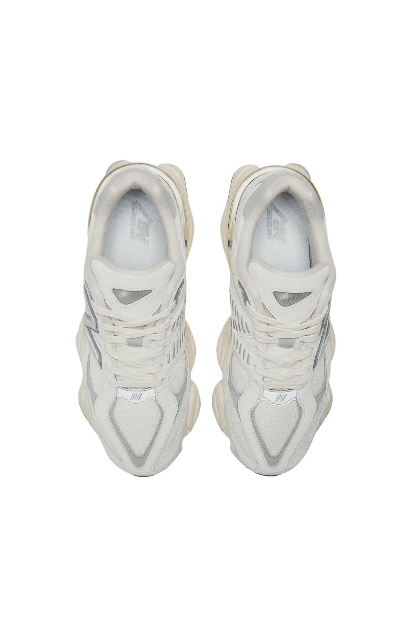 Tênis New Balance 9060 Unissex Branco/Prata U9060ECA - NewSkull