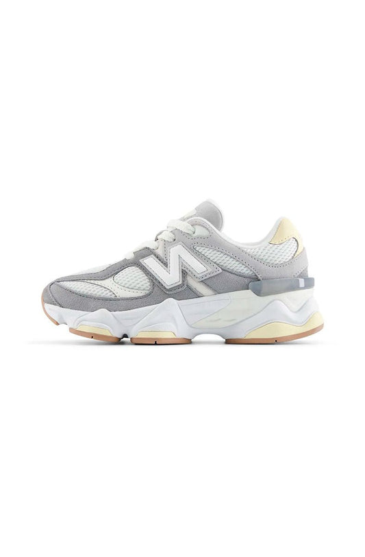 Tênis New Balance 9060 Unissex Infantil Cinza/Branco PC9060AB - NewSkull